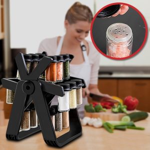 Rotirajući organizator sa 18 teglica za začine | FERRISPICE