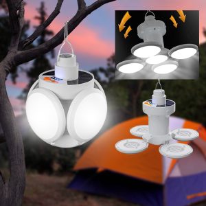 2-u-1 sklopiva solarna lampa | FOLDGLAZE