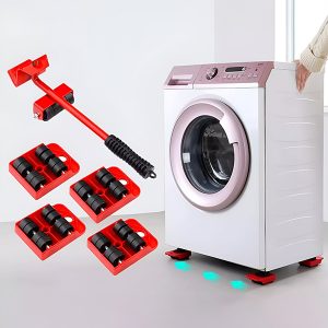 Set za pomeranje nameštaja sa 4 klizača i podizačem | LIFTROLLERS
