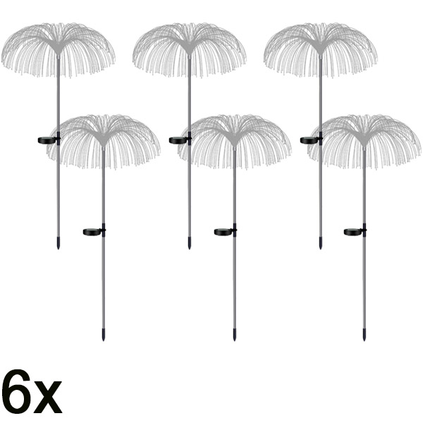 6x Solarne tropske baštenske lampe | LUMIPALM